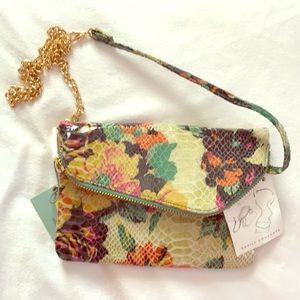 HOBO Convertible crossbody, wallet, wristband.